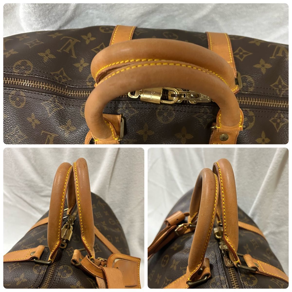 Louis Vuitton Keepall 45 Monogram Boston Bag Unisex