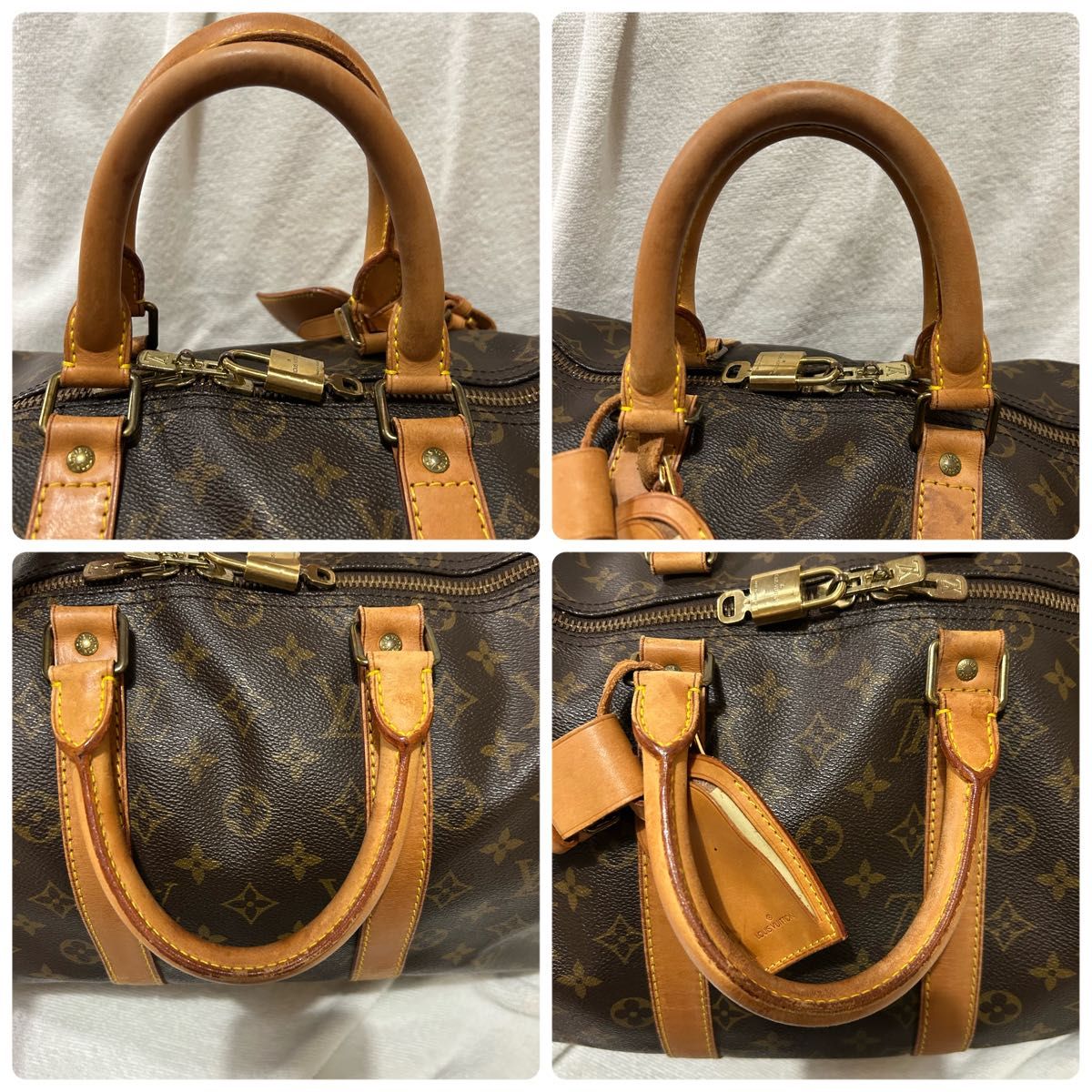Louis Vuitton Keepall 45 Monogram Boston Bag Unisex