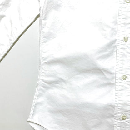 Individualized Shirts Slim Fit Oxford BD Shirt White