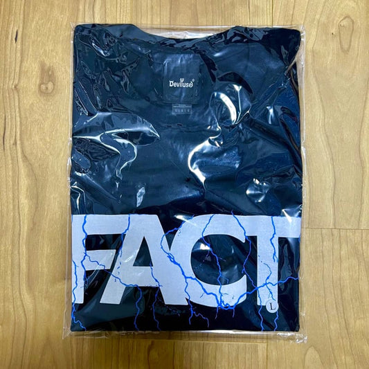 Volt Logo T-Shirts FACT×Deviluse Black L New