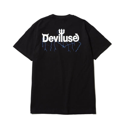 Volt Logo T-Shirts FACT×Deviluse Black L New