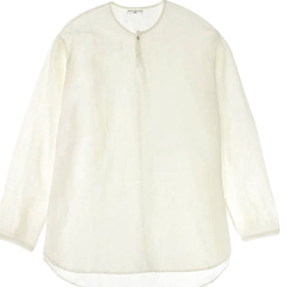 Aquellos Ojos Verdes BISHU Sleeping Shirts Linen Rayon Wool