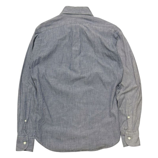 Individualized Shirts Indigo Cotton Shirt Men's 14