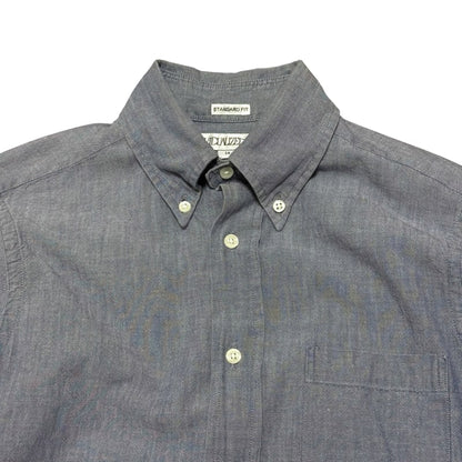 Individualized Shirts Indigo Cotton Shirt Men's 14