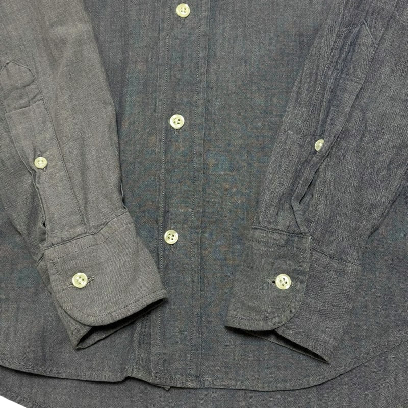 Individualized Shirts Indigo Cotton Shirt Men's 14