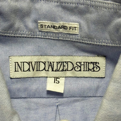 Individualized Shirts BD Shirt Blue Size 15