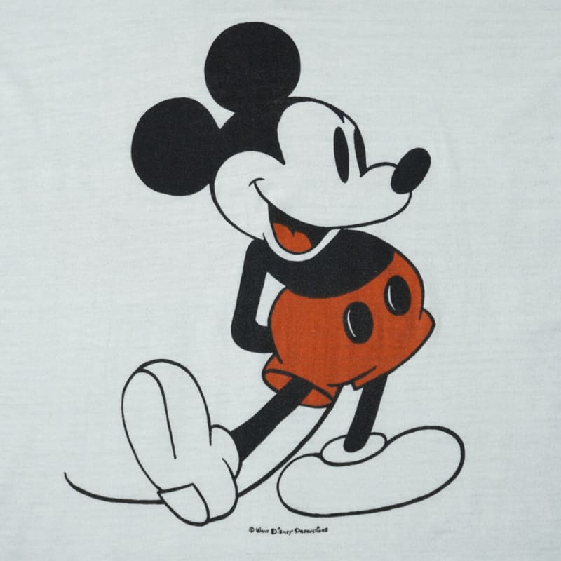 Walt Disney Vintage Mickey Mouse T-Shirt 1970s