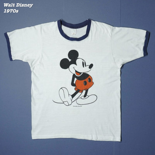 Walt Disney Vintage Mickey Mouse T-Shirt 1970s