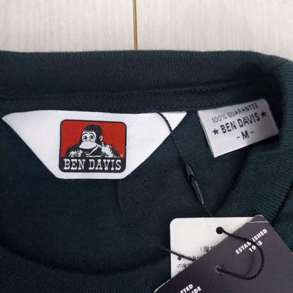 Ben Davis Box Logo T-Shirt M Dark Green
