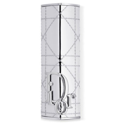 Christian Dior Silver Cannage Dior Addict Couture Lipstick Case