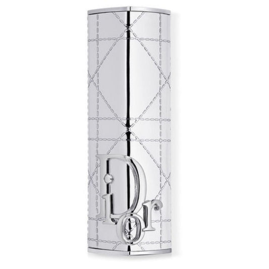 Christian Dior Silver Cannage Dior Addict Couture Lipstick Case