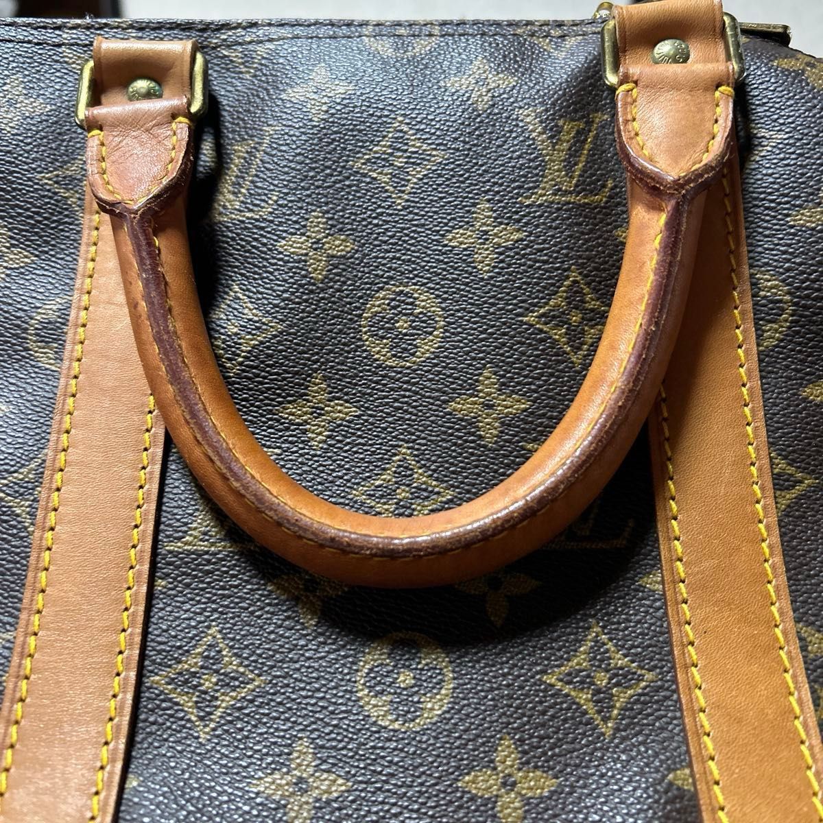 Louis Vuitton Keepall 50 Monogram Boston Bag M41426 Brown