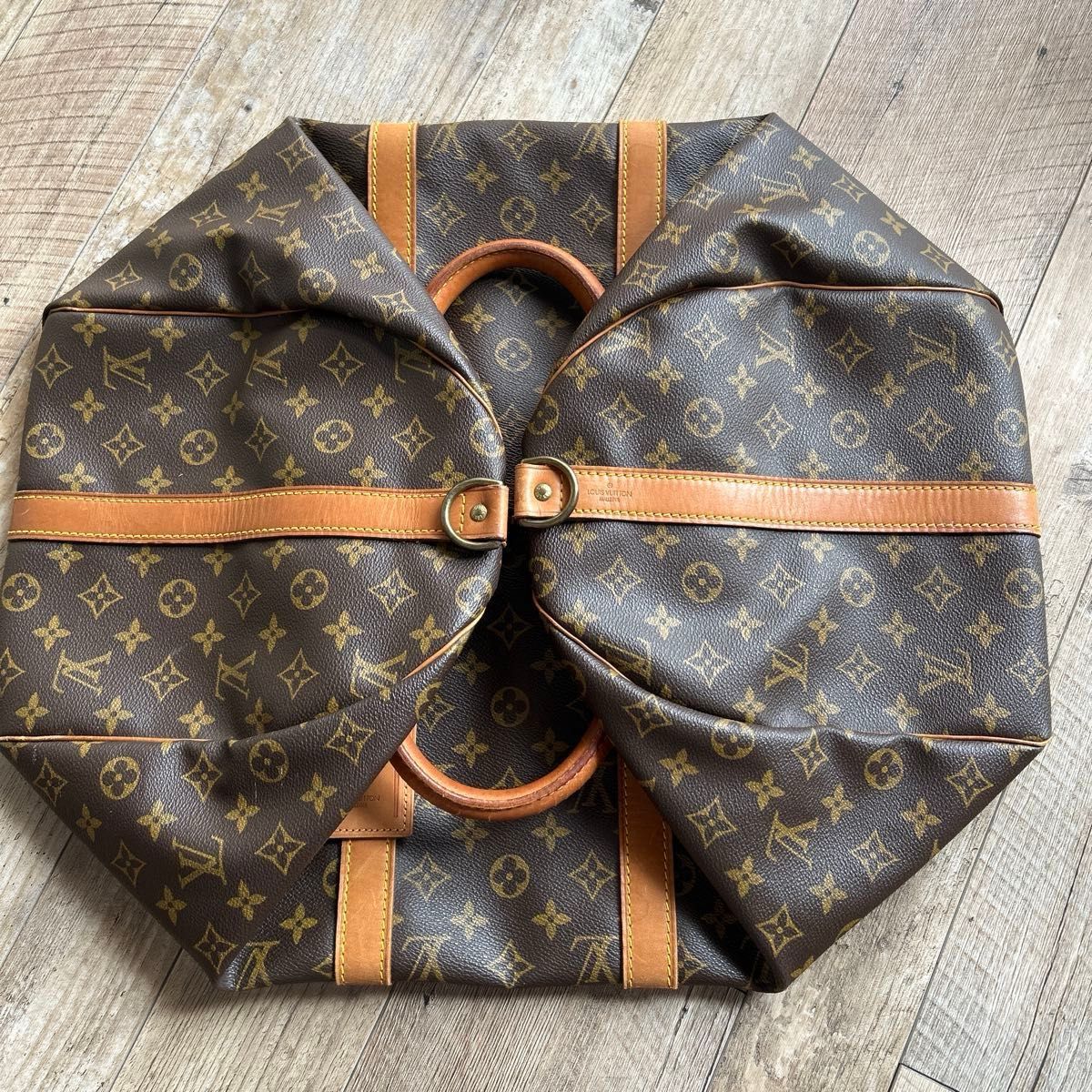 Louis Vuitton Keepall 50 Monogram Boston Bag M41426 Brown