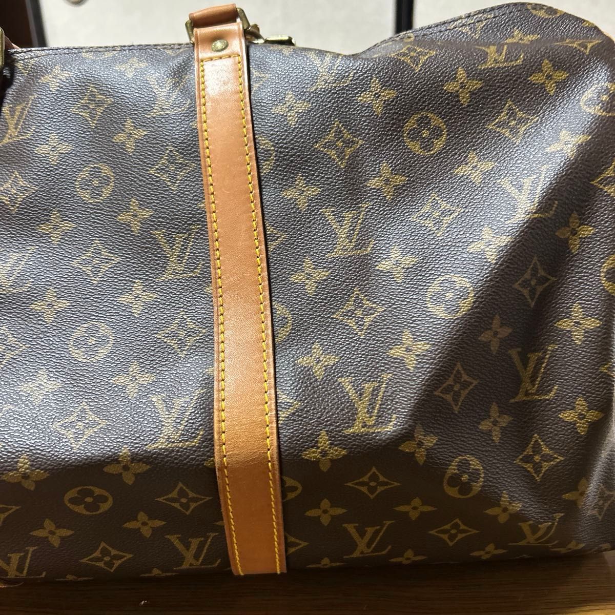 Louis Vuitton Keepall 50 Monogram Boston Bag M41426 Brown