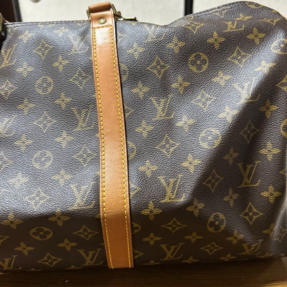 Louis Vuitton Keepall 50 Monogram Boston Bag M41426 Brown