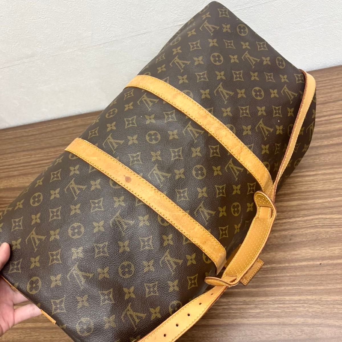 Louis Vuitton Keepall 50 Monogram Bandouli re Travel Bag M41416