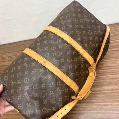 Louis Vuitton Keepall 50 Monogram Bandouli re Travel Bag M41416