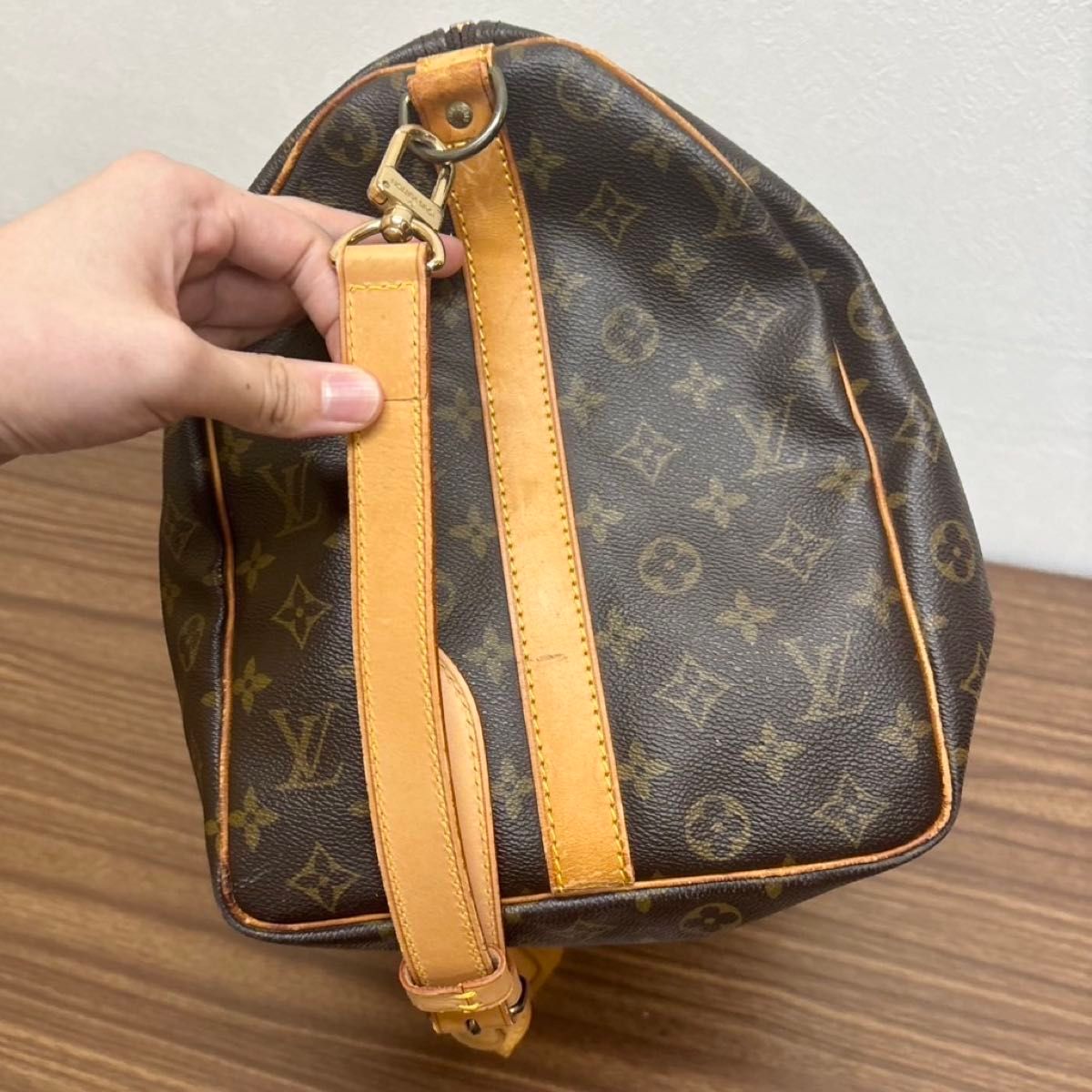 Louis Vuitton Keepall 50 Monogram Bandouli re Travel Bag M41416