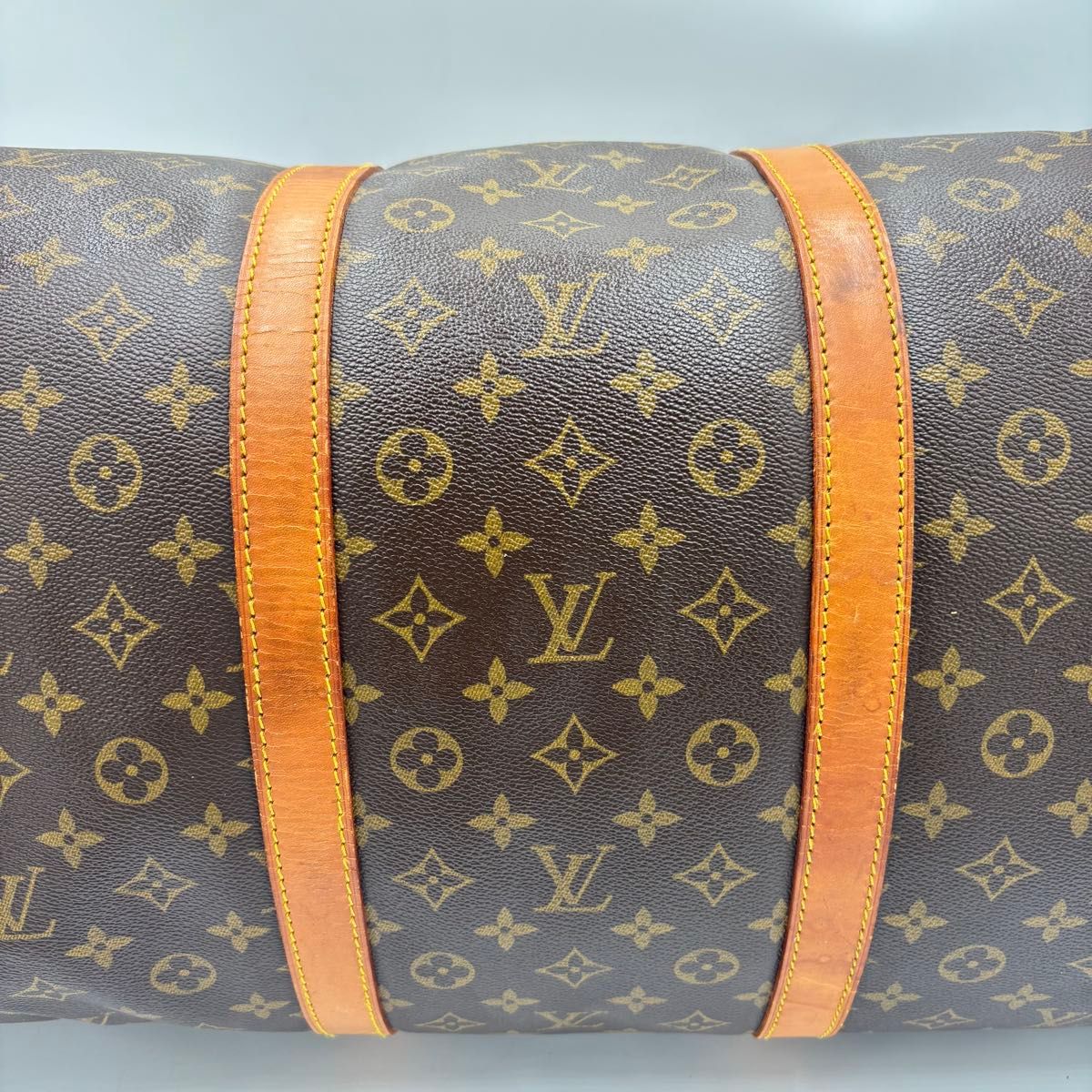 Louis Vuitton Keepall 60 Monogram Leather Boston Bag M41422 Brown