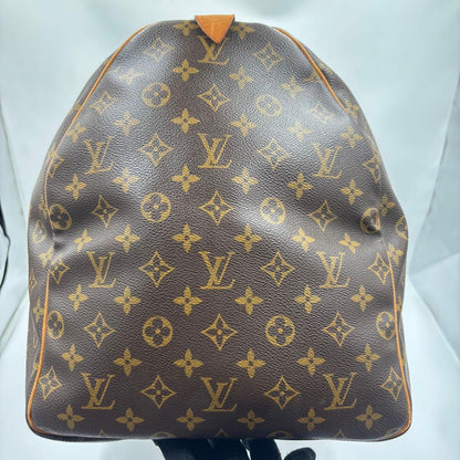 Louis Vuitton Keepall 60 Monogram Leather Boston Bag M41422 Brown
