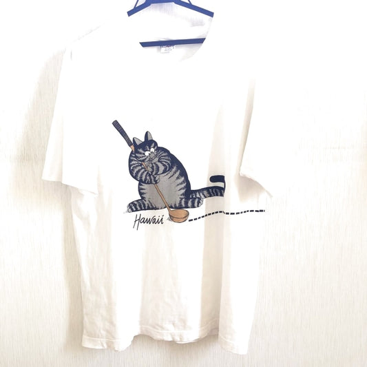 90s Crazy Shirts Krivan Cat Golf T-Shirt Vintage
