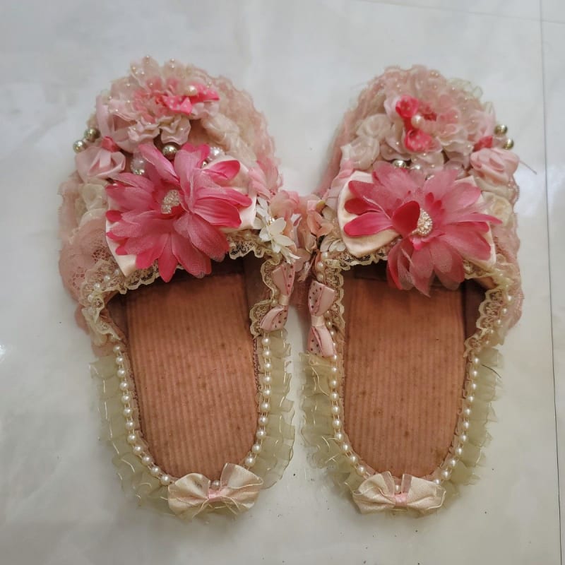 Handmade Decoration Slippers Room Shoes