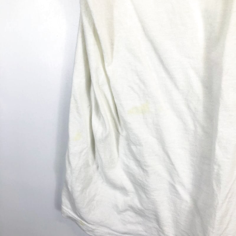 90s USA Made Crazy Shirts Short Sleeve T-Shirt White L