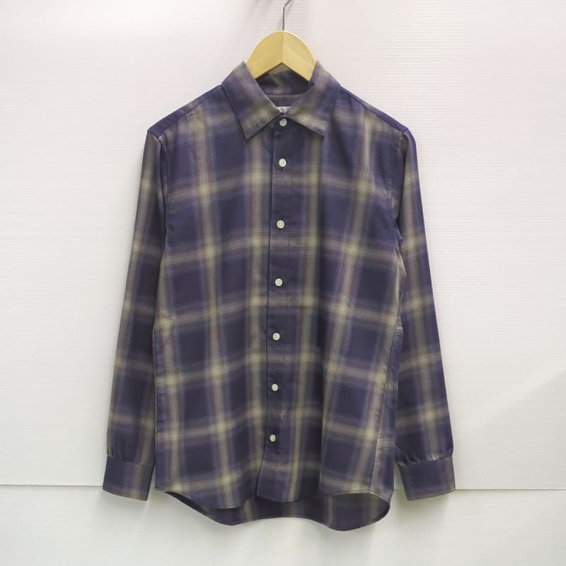Nanamica Classic Fit Ombre Check Long Sleeve Shirt