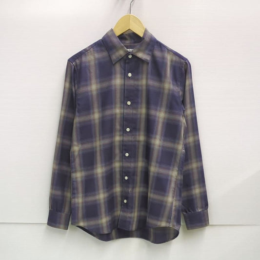 Nanamica Classic Fit Ombre Check Long Sleeve Shirt
