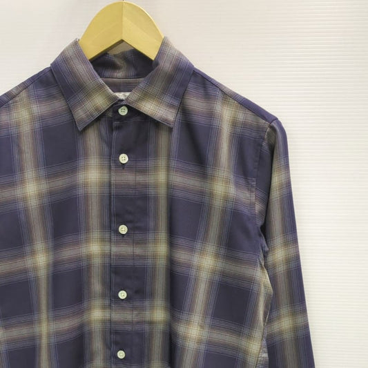 Nanamica Classic Fit Ombre Check Long Sleeve Shirt