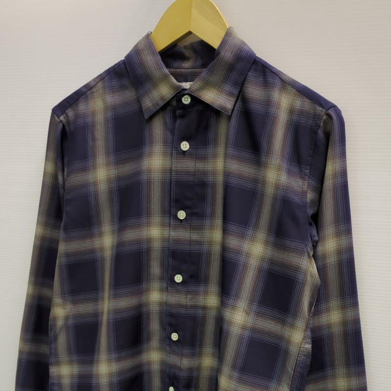 Nanamica Classic Fit Ombre Check Long Sleeve Shirt