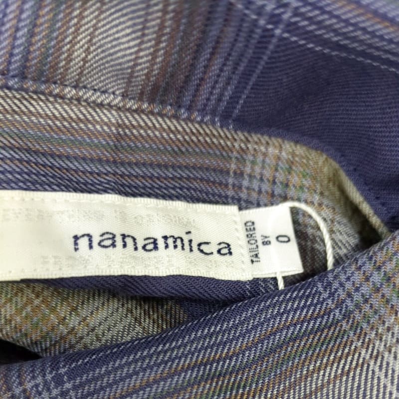 Nanamica Classic Fit Ombre Check Long Sleeve Shirt