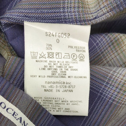 Nanamica Classic Fit Ombre Check Long Sleeve Shirt