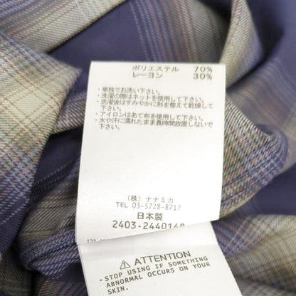 Nanamica Classic Fit Ombre Check Long Sleeve Shirt