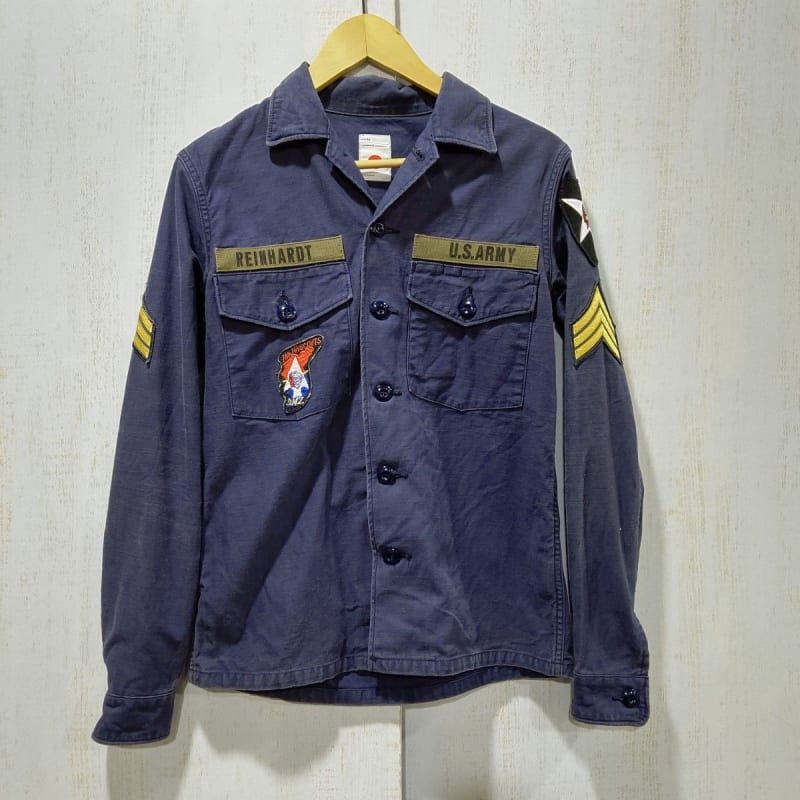 Marka Utility Shirts John Lennon Military Shirt Navy Size 1