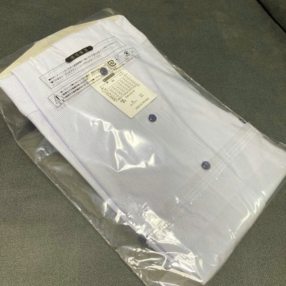 Anonymous Delivery M Size Long Sleeve Blue Button-Down Shirt Stripe Hybrid i-Shirts