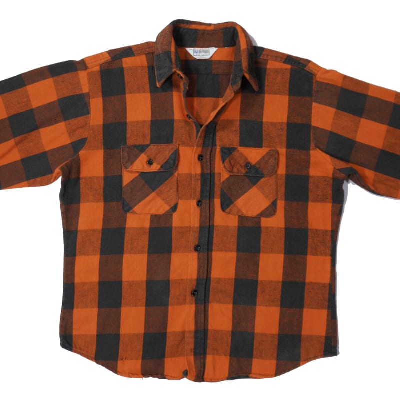 FIVE BROTHER Vintage Flannel Shirt L