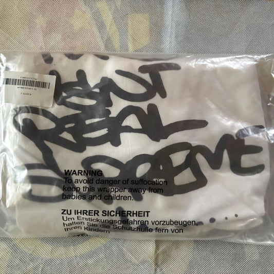 Olaolu Slawn Box Logo T-Shirt L White