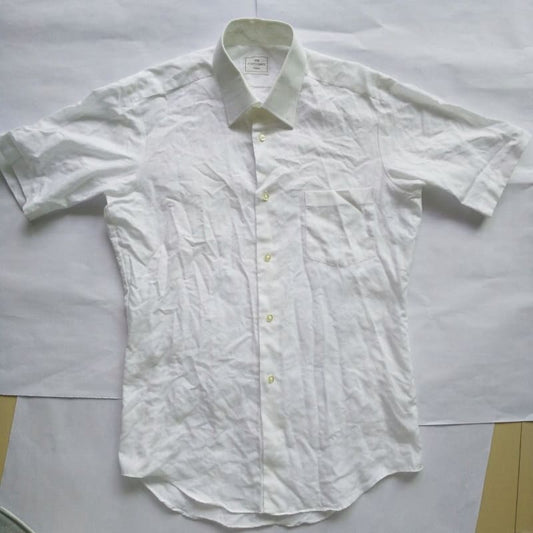 Tokyo Shirts Dress Shirt White Short Sleeve