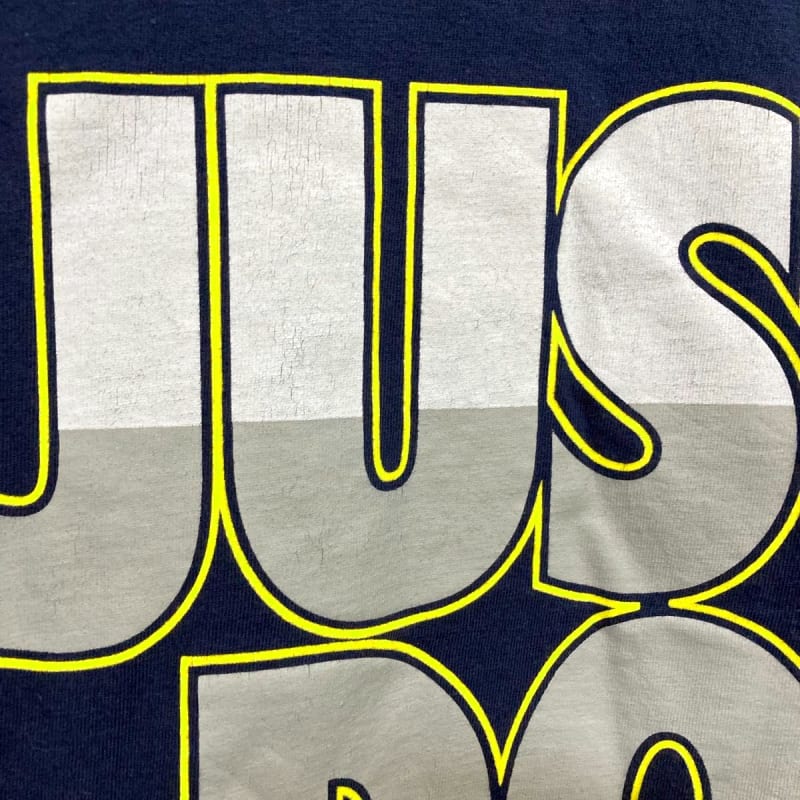 Nike Just Do It Big Logo T-Shirt - XXL - Navy