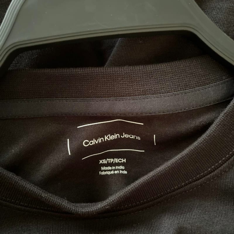Calvin Klein Black T-Shirt XS Unused Authentic