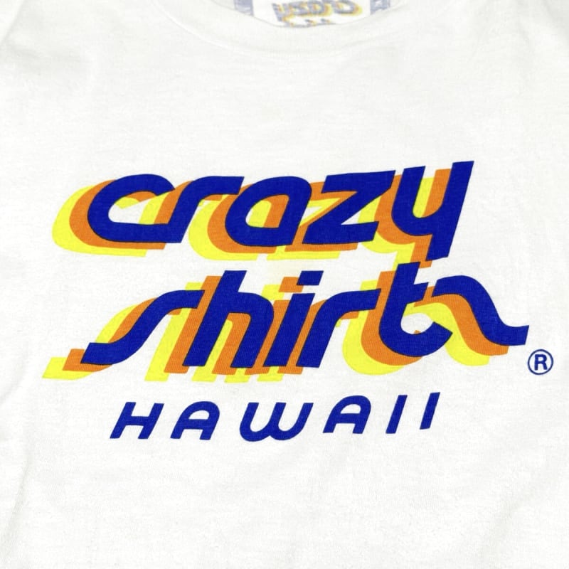 90s Crazy Shirts Logo T-Shirt Vintage White M
