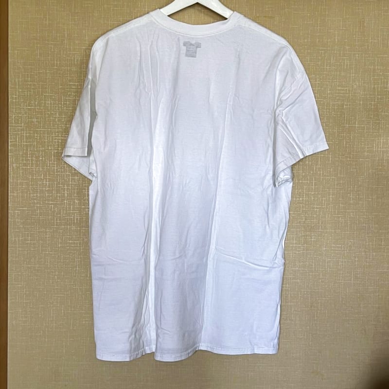 Sasquatchfabrix Sunday Tee Shirt Tengu Slide Board Hand-Printed T-Shirt White