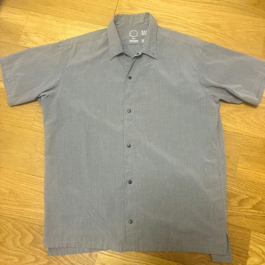 Yama To Michi Bamboo Shirt Gray Size M