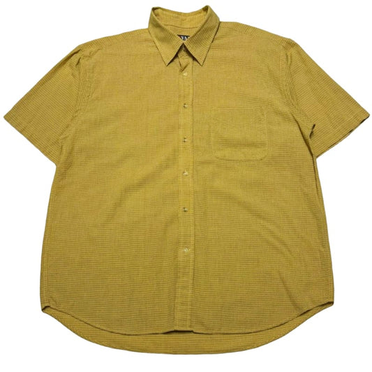 Mr. Van Short Sleeve Shirt Check Seersucker LL