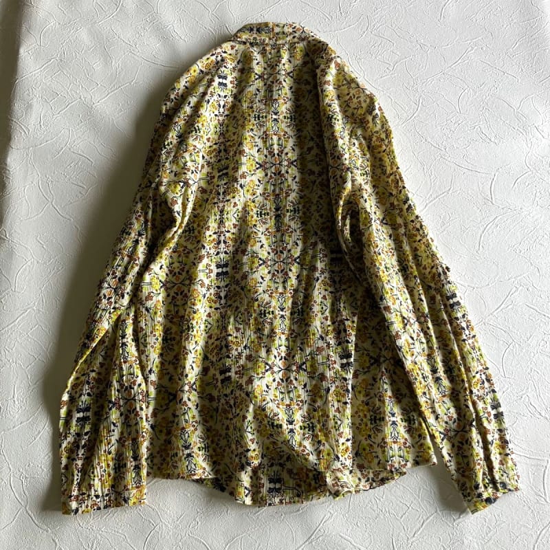 Eddie Bauer Floral Blouse Long Sleeve Shirt