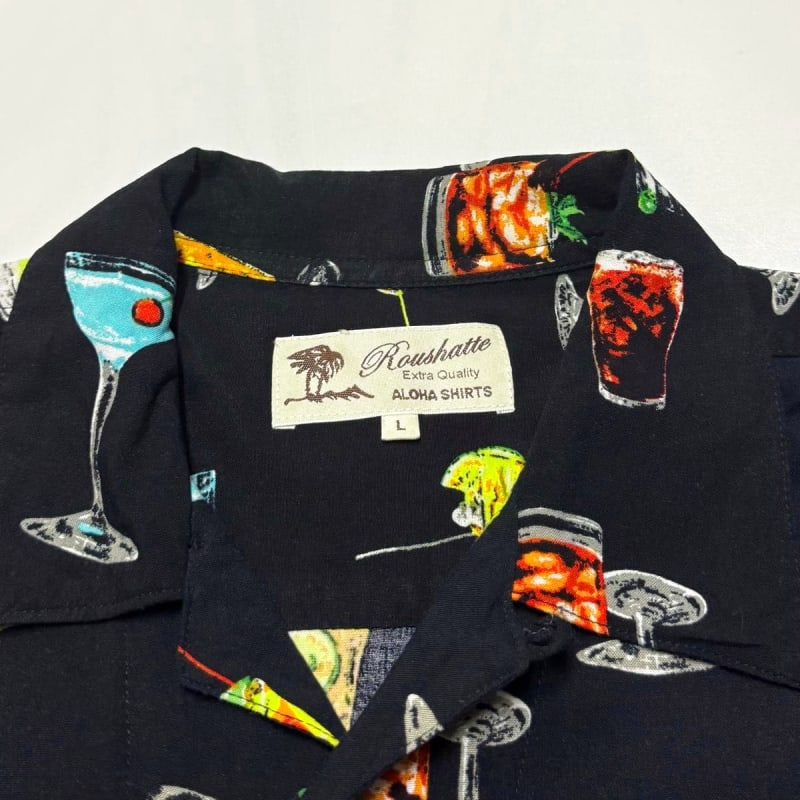 Roushatte Aloha Shirt L Size