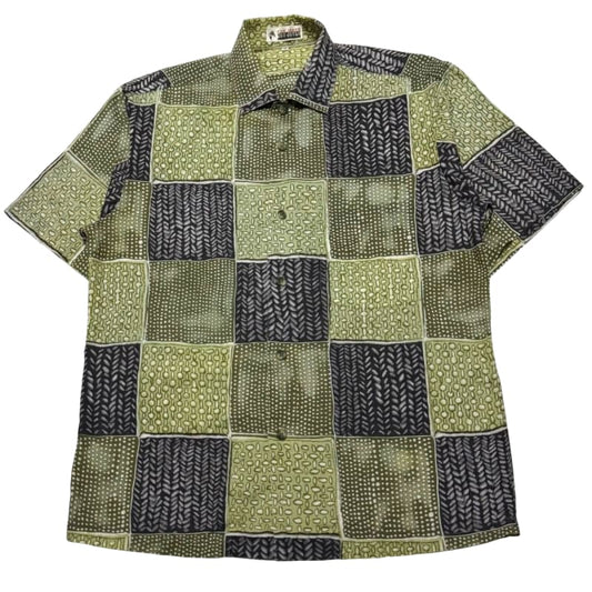 Sun Joker Short Sleeve Shirt Patterned M