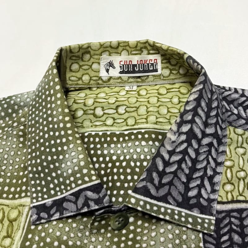 Sun Joker Short Sleeve Shirt Patterned M