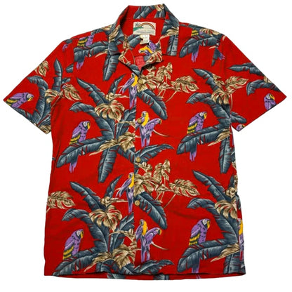 Paradise Found Aloha Shirt S Size Made In USA